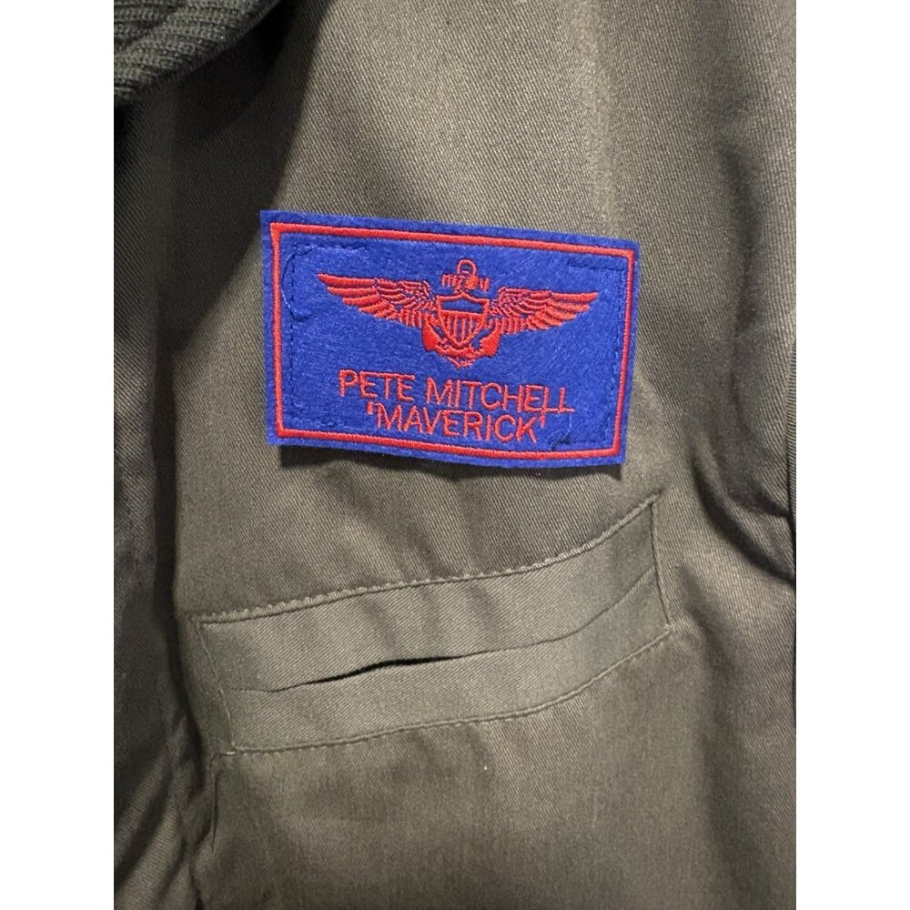 Top Gun Flight Suit Costume Men Adult Large/Xl Spirit Halloween - Picture 5 of 11